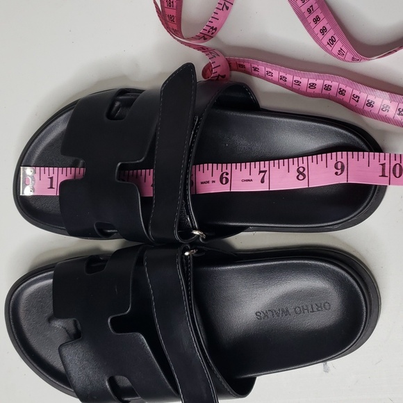 Ortho Walks Womens Rome Black Strappy Sandals Size 7.5 Cpmfort Beachy Cruise - Picture 12 of 14